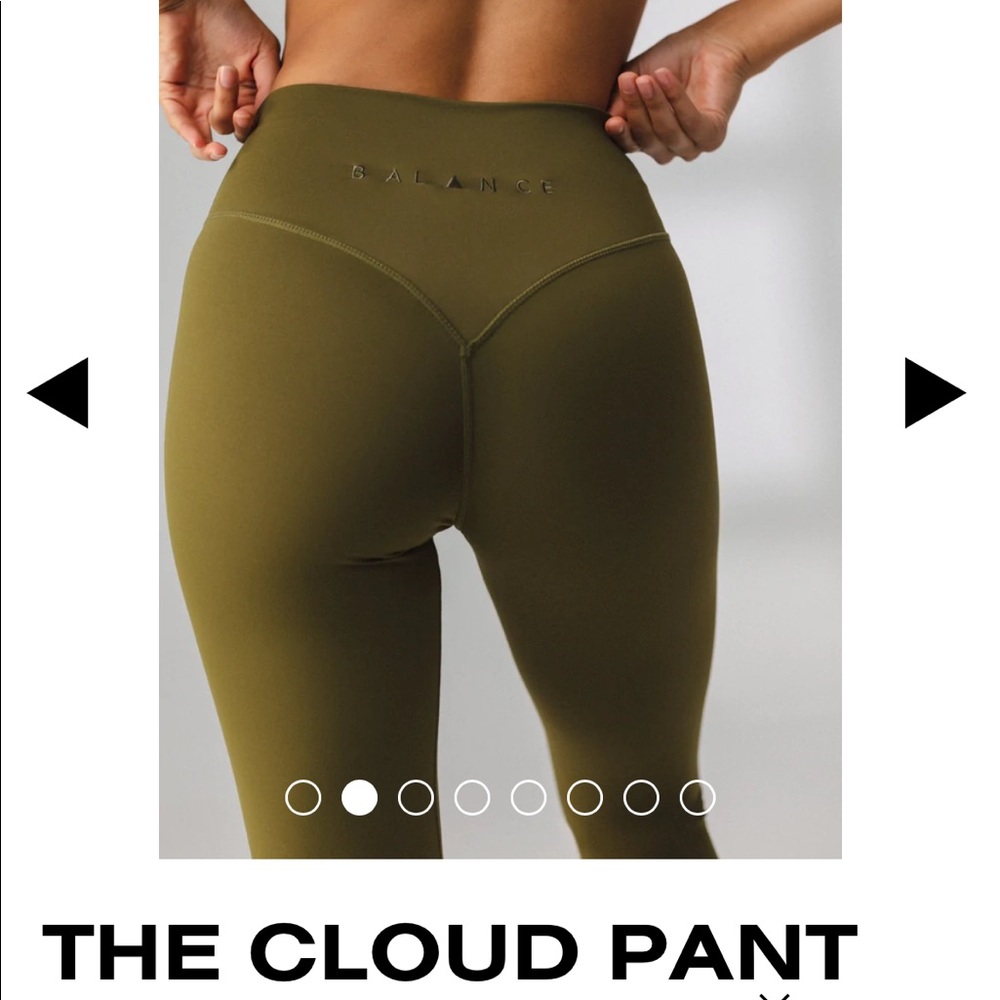 Balance Athletica Cloud Pants - olive color (willow)